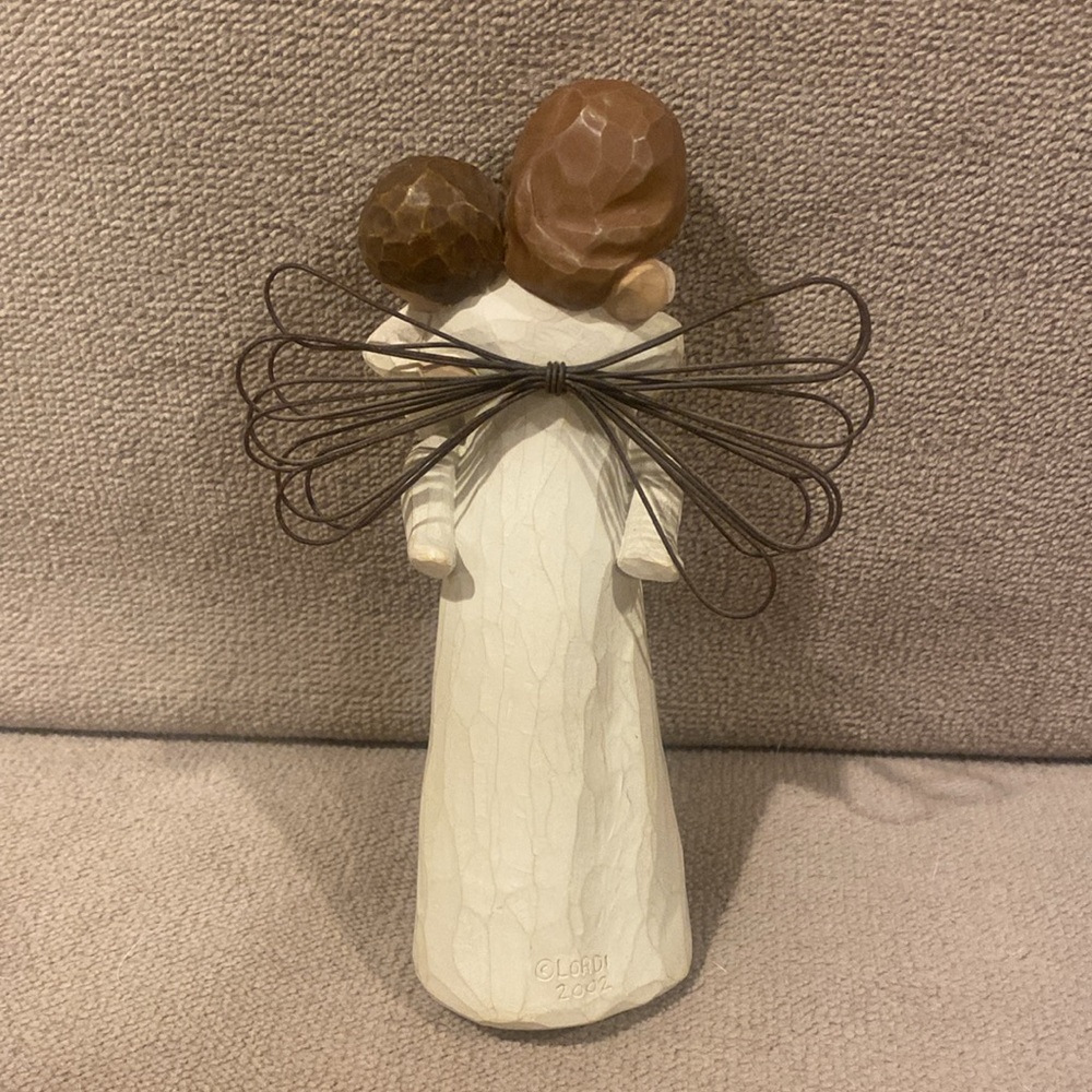 3 Willow Tree figurines Angel of Summer, Angel of Remembrance, Angels Embrace - Picture 6 of 10